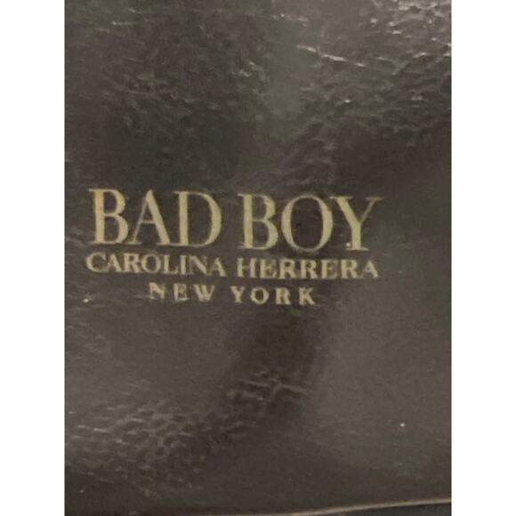 Bad Boy by Carolina Herrera New York Faux Leather Backpack Black - Picture 5 of 5